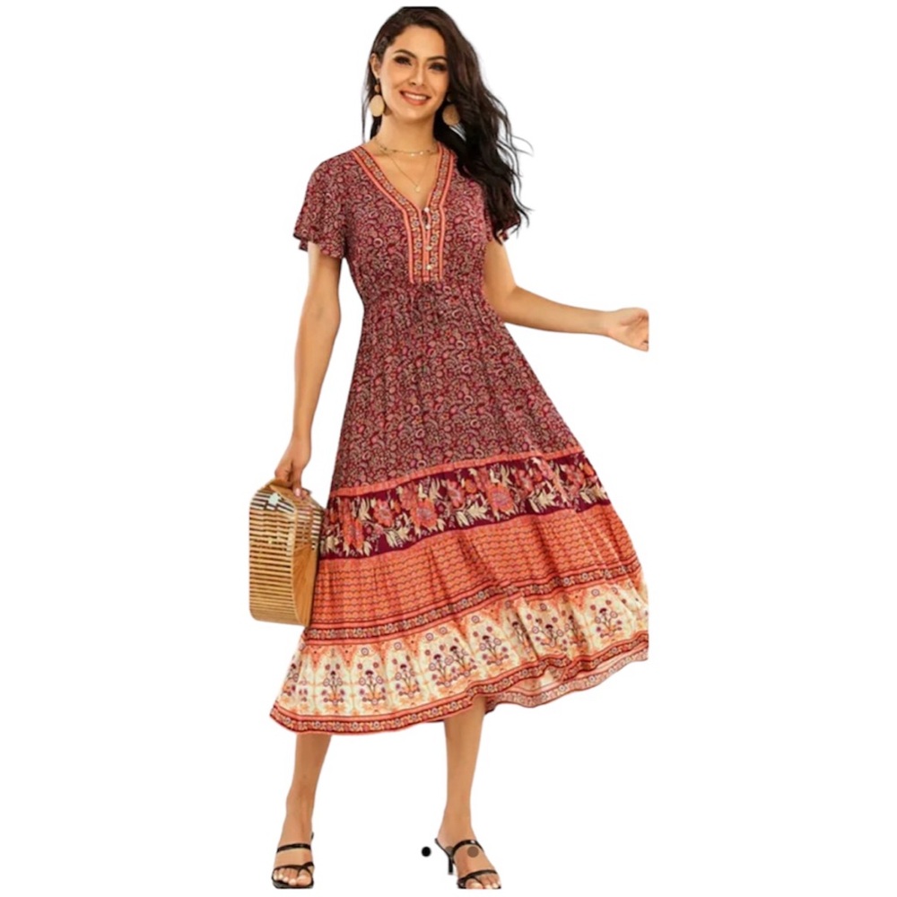 Boho dress size M